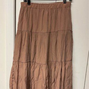Shein calf length skirt lined women’s size large